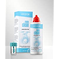 Líquido de lentillas AVIZOR EVER CLEAN 350 ml. Solución para limpieza y desinfección de todo tipo de lentes de contacto.